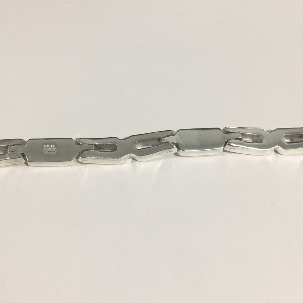 Sterling Silver 925 Solid Bracelet - image 5